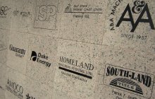 16x16 logos engraved on granite